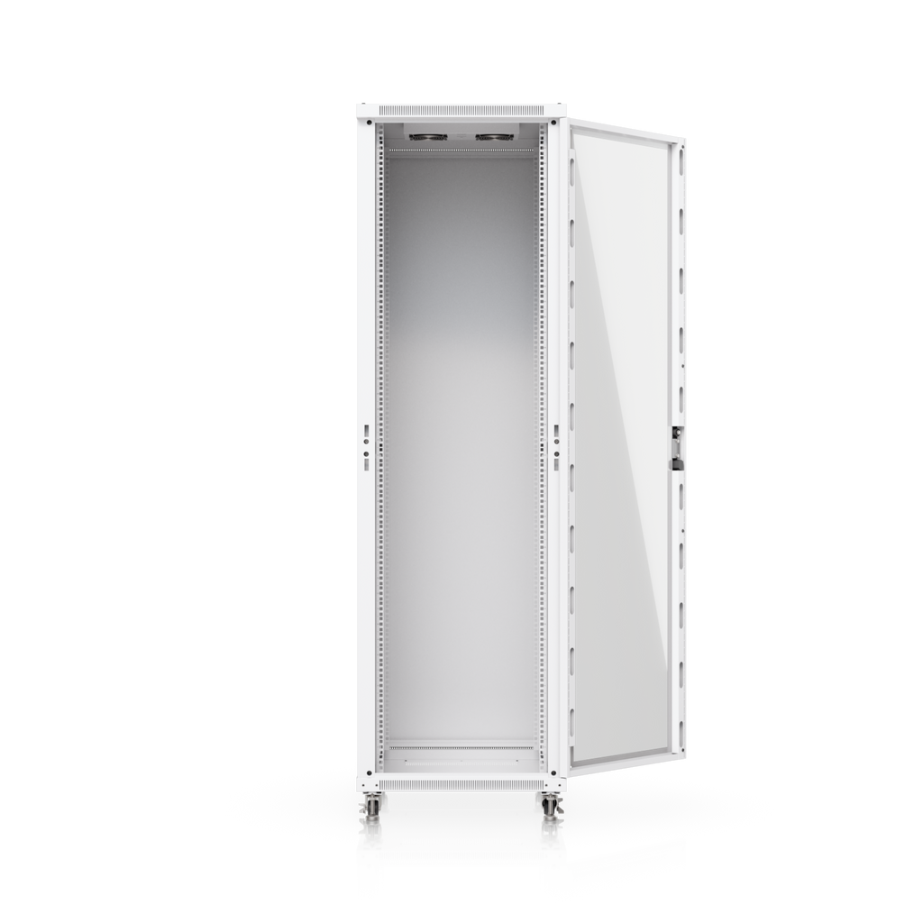 42U Rack Cabinet, 800 mm, Glass Door