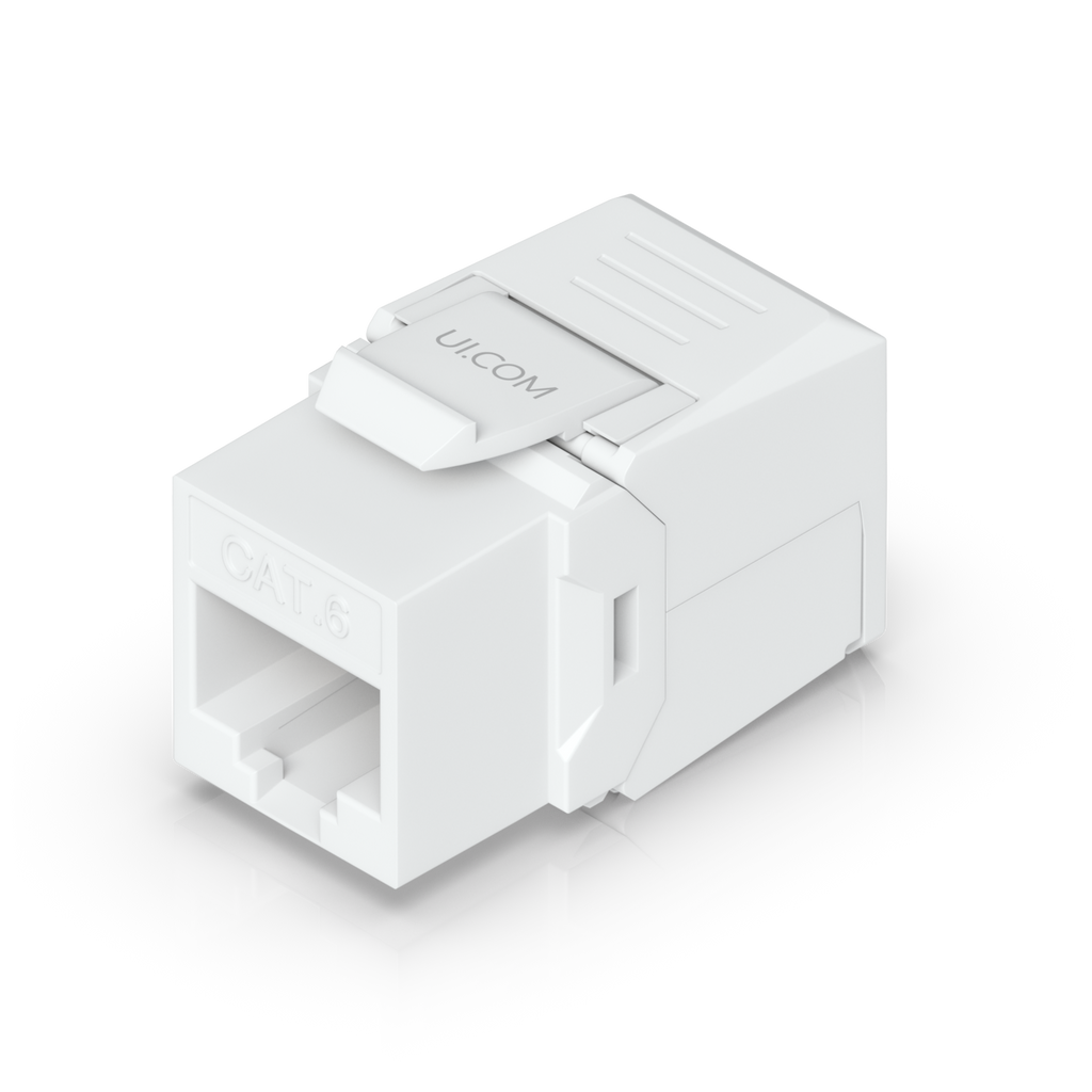 Cat6 Keystone Jack, 12-Pack