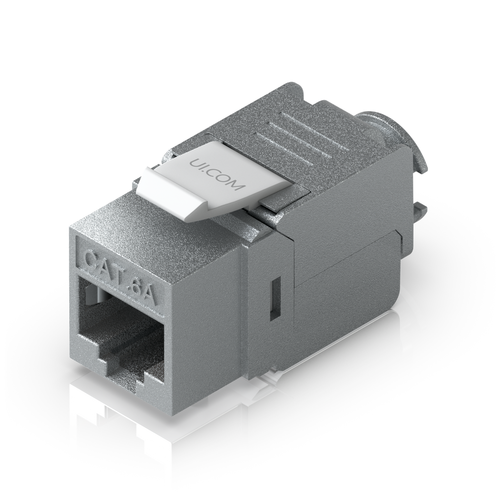 Cat6A Keystone Jack, 12-Pack