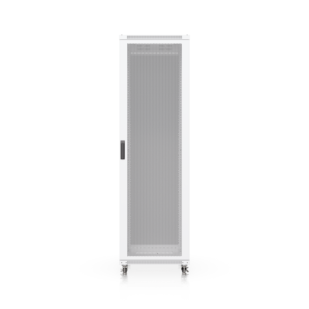 42U Rack Cabinet, 1,000 mm, Perforated Door
