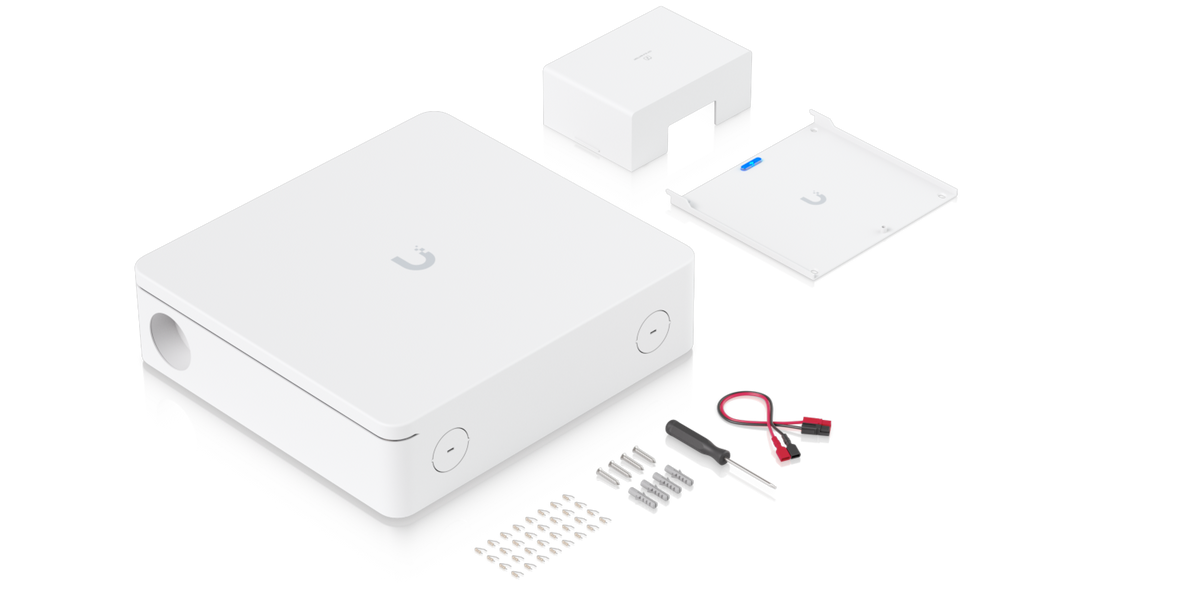 What&rsquo;s in the box — Protect Alarm Hub Kit