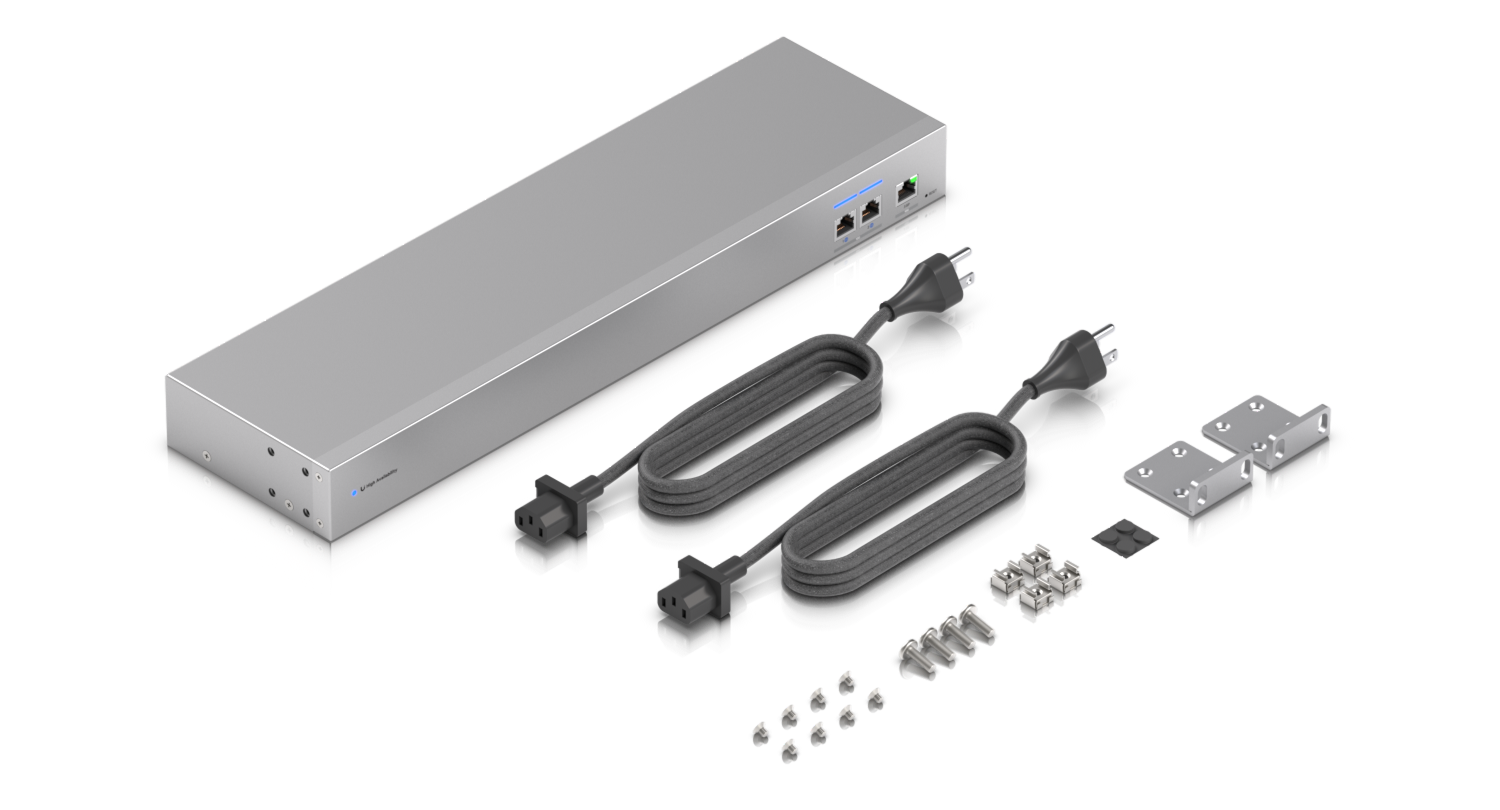 What&rsquo;s in the box — UniFi WAN Switch RJ45