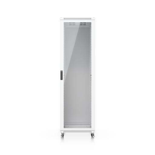 42U Rack Cabinet, 1,000 mm, Glass Door