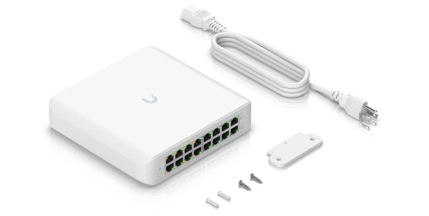 What&rsquo;s in the box — Switch Lite 16 PoE