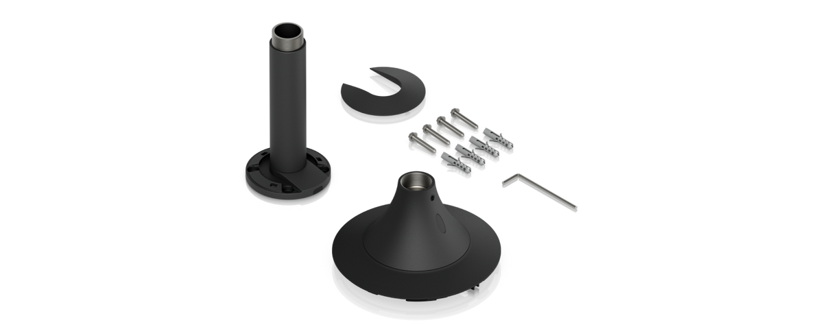 What&rsquo;s in the box — AI Multi Sensor 4 Camera Pendant Mount