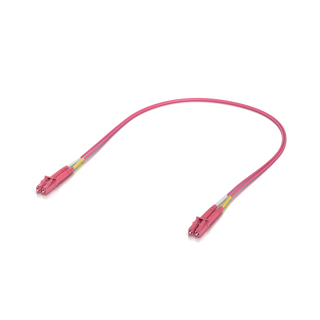 OM4 Duplex LC UPC Fiber Patch Cable