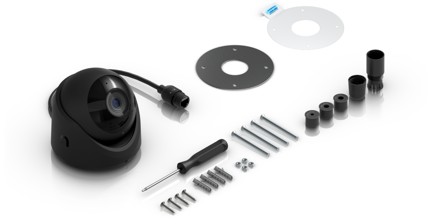 What&rsquo;s in the box — Camera G6 Turret