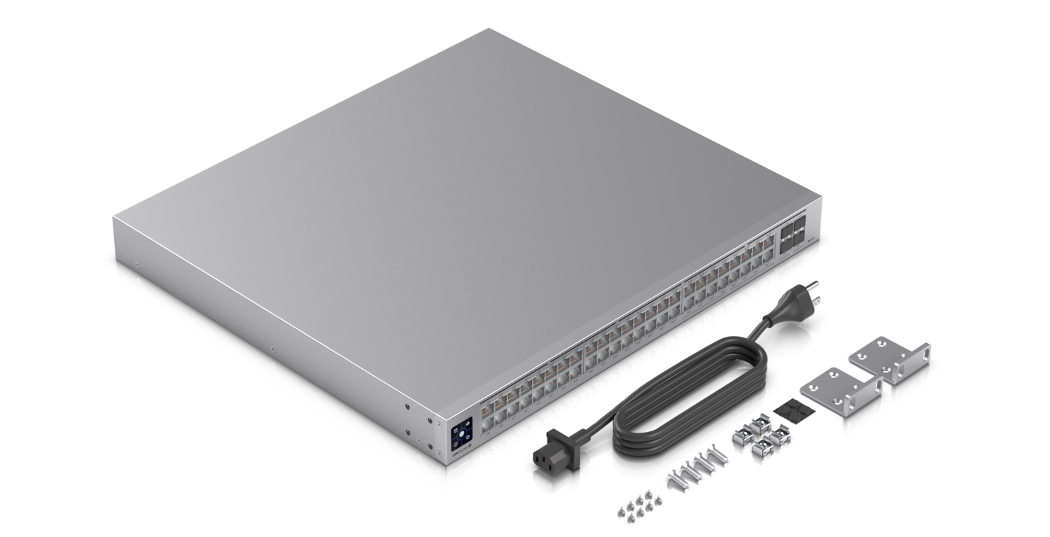 What&rsquo;s in the box — Switch Pro Max 48 PoE