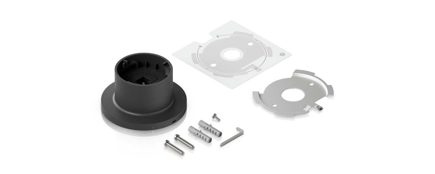 What&rsquo;s in the box — G5 PTZ Surface Mount