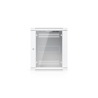 12U Rack Cabinet, 450 mm, Glass Door