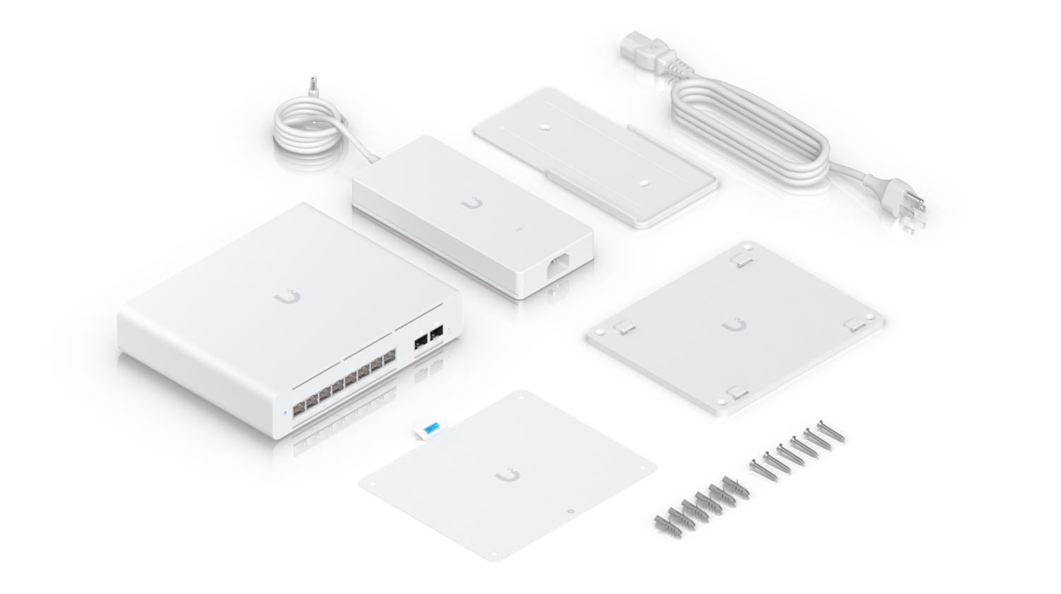 What&rsquo;s in the box — Switch Pro XG 8 PoE
