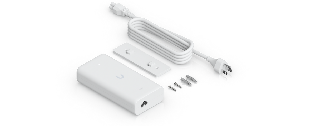 What&rsquo;s in the box — UniFi 10G PoE+++ Adapter (90W)
