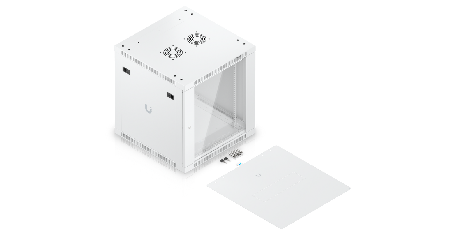 What&rsquo;s in the box — 12U Rack Cabinet, 600 mm, Glass Door