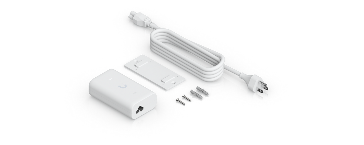 What&rsquo;s in the box — UniFi 10G PoE++ Adapter (60W)