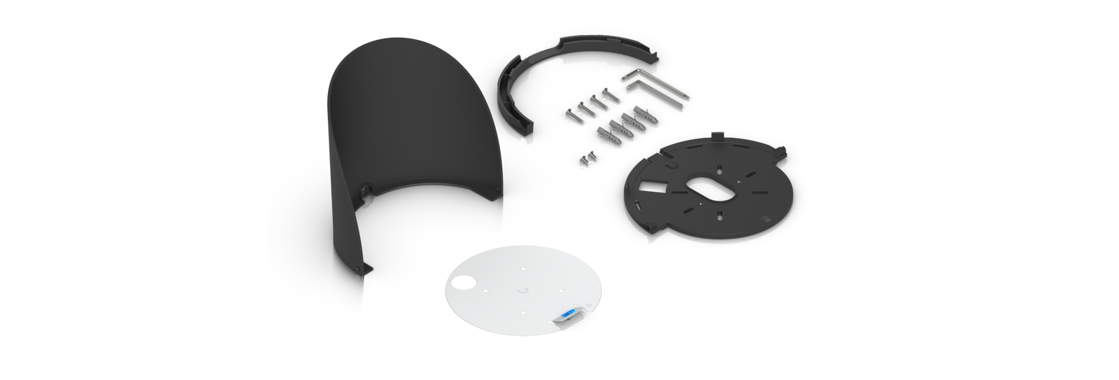 What&rsquo;s in the box — G6 Dome Camera Weather Shield