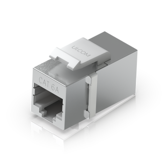 Cat6A Keystone Coupler, 12-Pack