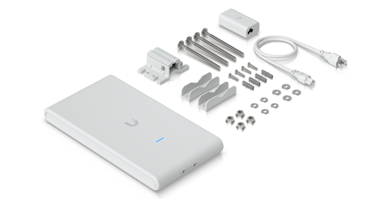 What&rsquo;s in the box — Access Point U6 Mesh Pro