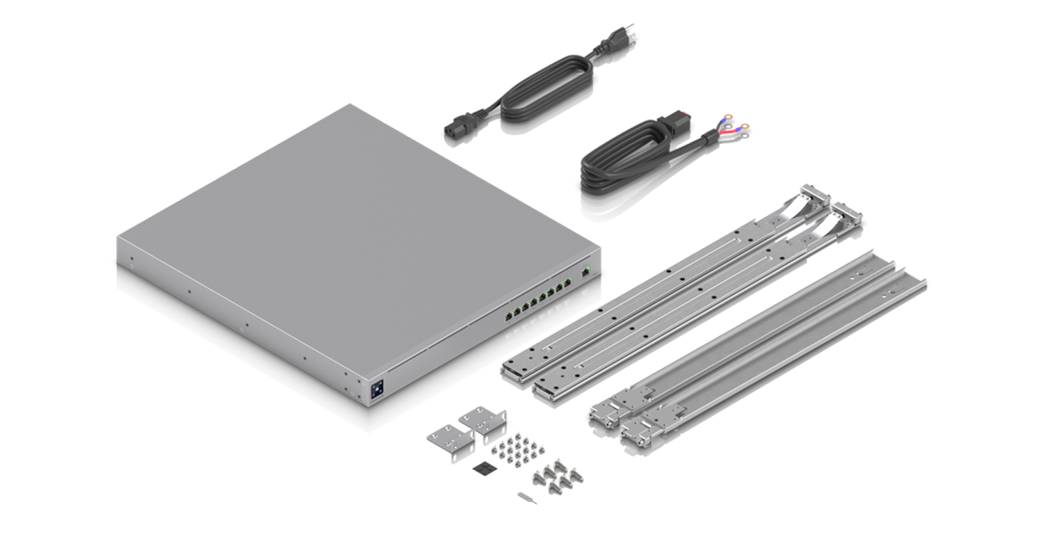 What&rsquo;s in the box — UPS PoE Switch Mission Critical