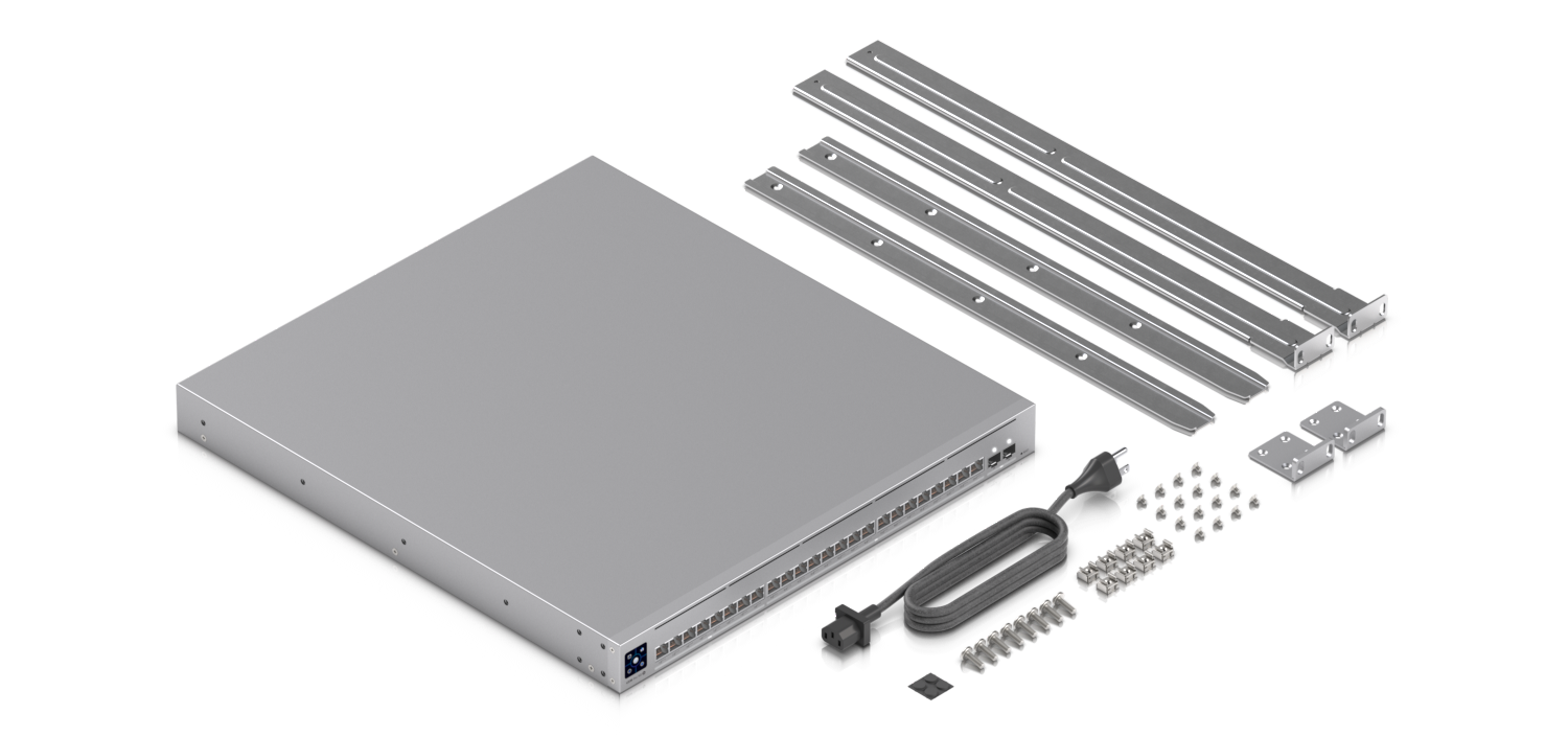 What&rsquo;s in the box — Switch Pro XG 24 PoE
