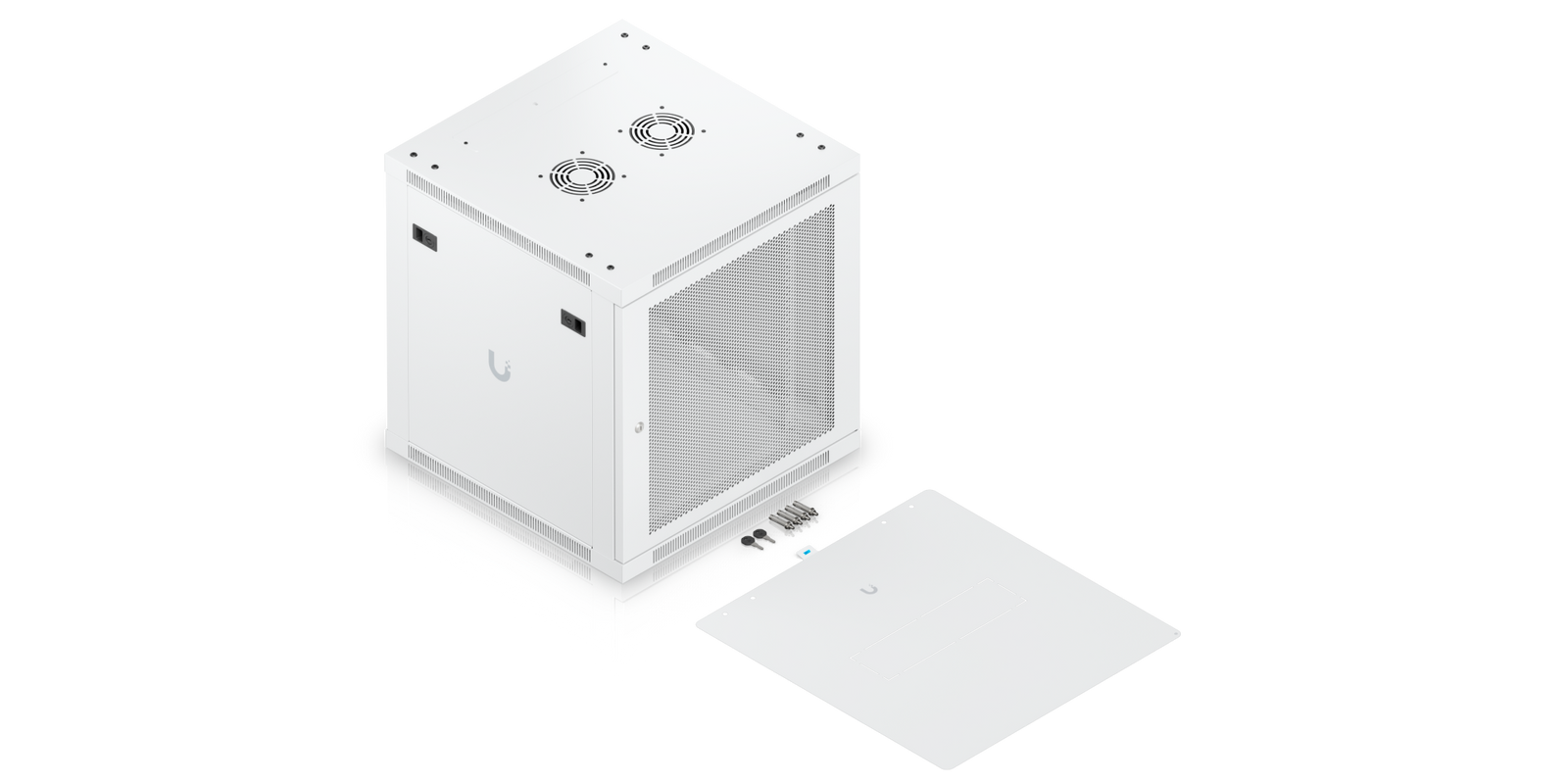 What&rsquo;s in the box — 12U Rack Cabinet, 600 mm, Perforated Door
