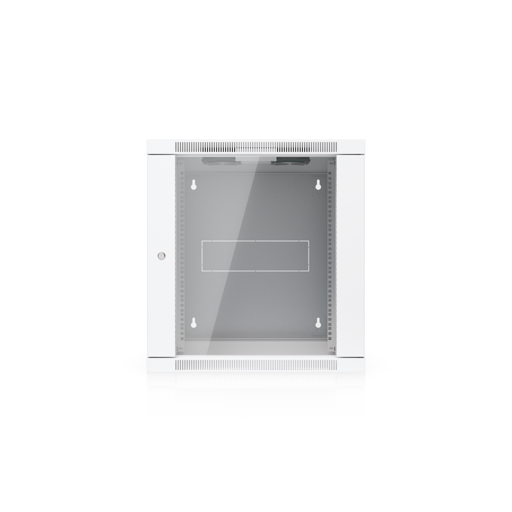 12U Rack Cabinet, Swing, Glass Door