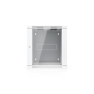 12U Rack Cabinet, Swing, Glass Door